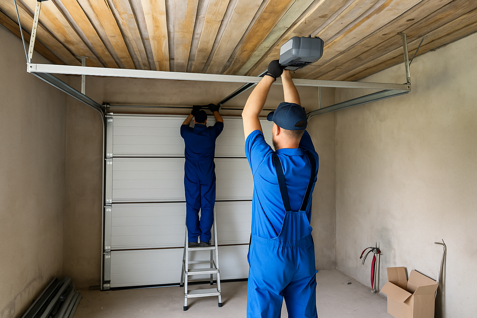 2️⃣ Old Door Removal &amp;amp; Prep Work